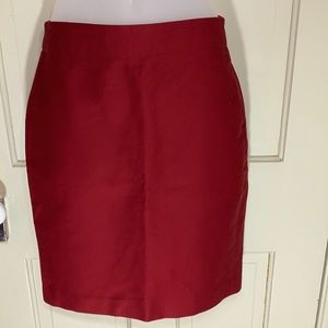 J. Crew #2 Stretch Pencil Skirt